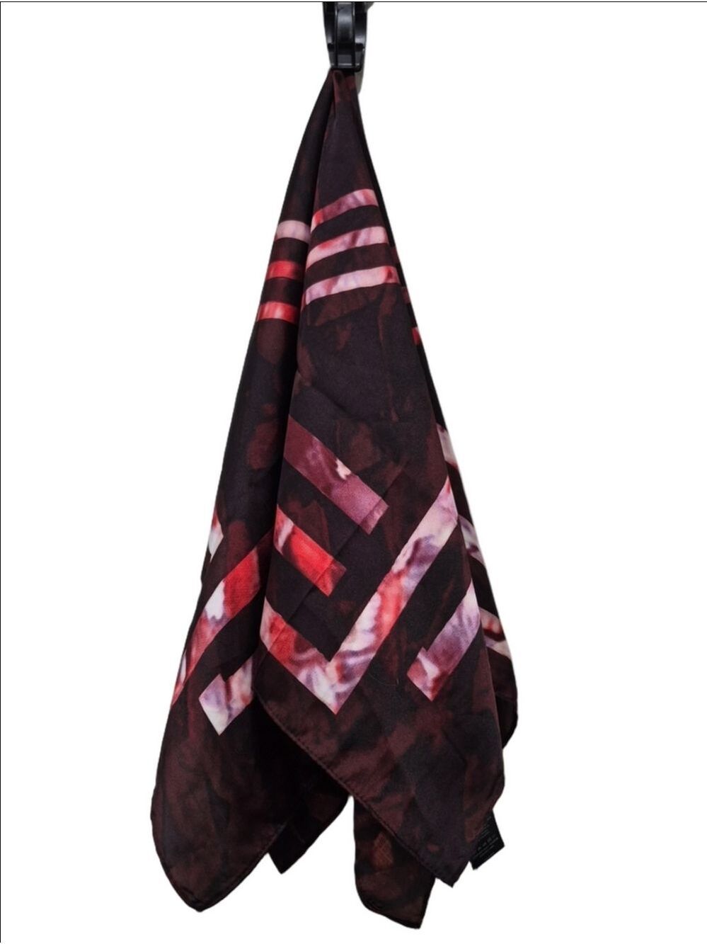 Knix x The Birds Papaya Fashion Scarf Lesley Hampton Print